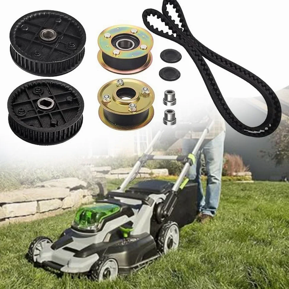 Kit de correa de polea con piñones para cortacésped TimeMaster de 30 pulgadas 20199 20200 21199 2199HD 21200 y 76 cm 20975 20976 20977 20978 21810 21811 sustituye a 1311 -4529 125 -