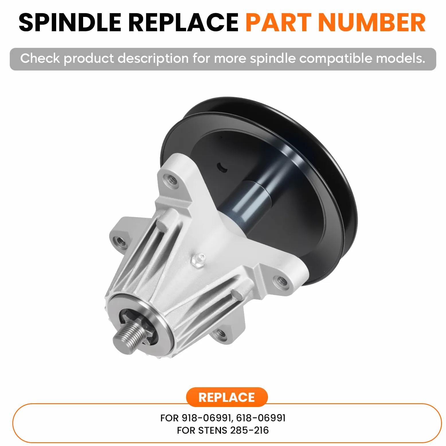 ILONPA Paquete de 2 husillos para Troy Bilt MTD 618-06991 918-06991