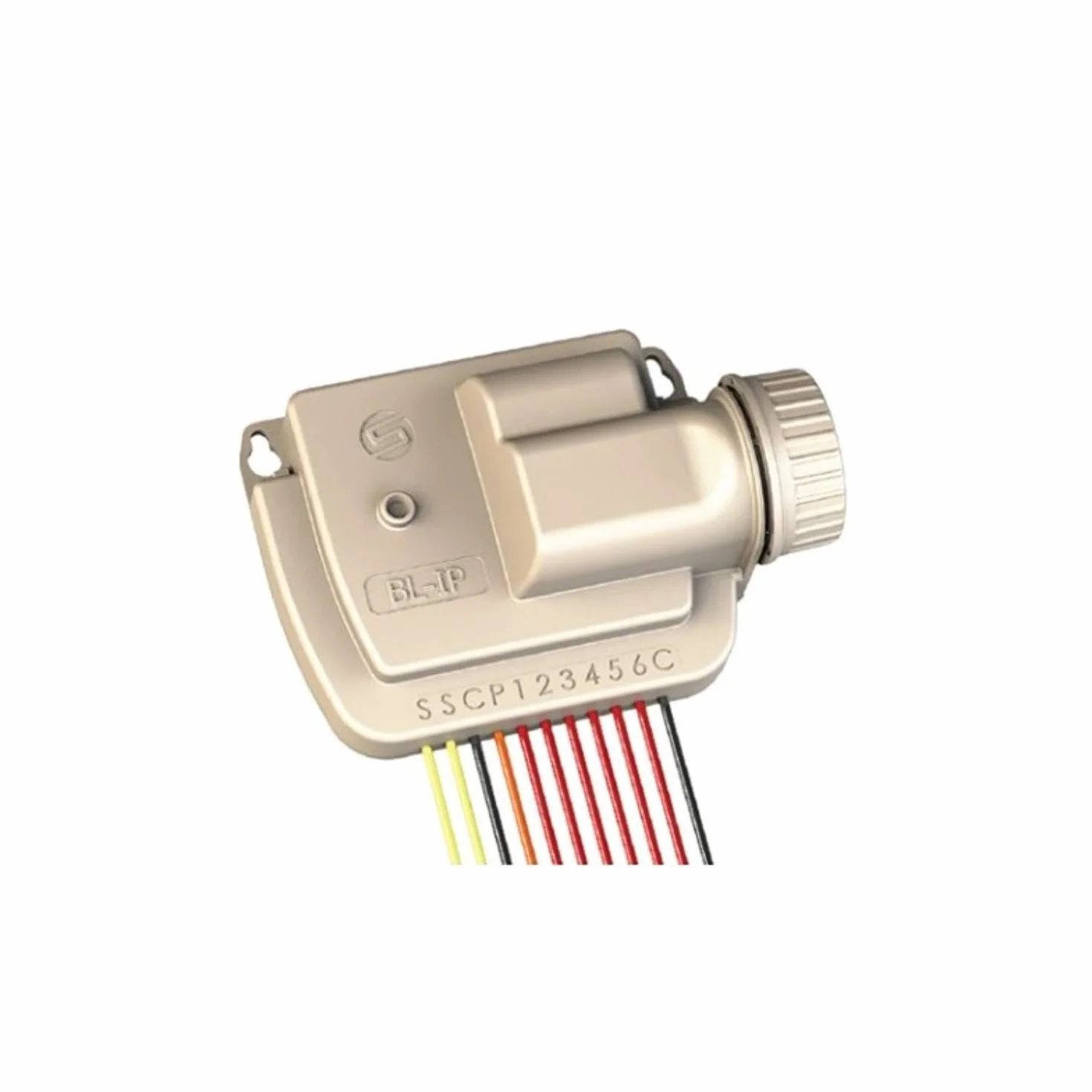 Programador de riego a pilas 9V modelo BL IP1, con conexión Bluetooth de alcance hasta 10 metros, resistente al agua para 1 estación, color blanco, 14 x 9 x 5,5 centímetros (referencia: Solem BL-IP1)