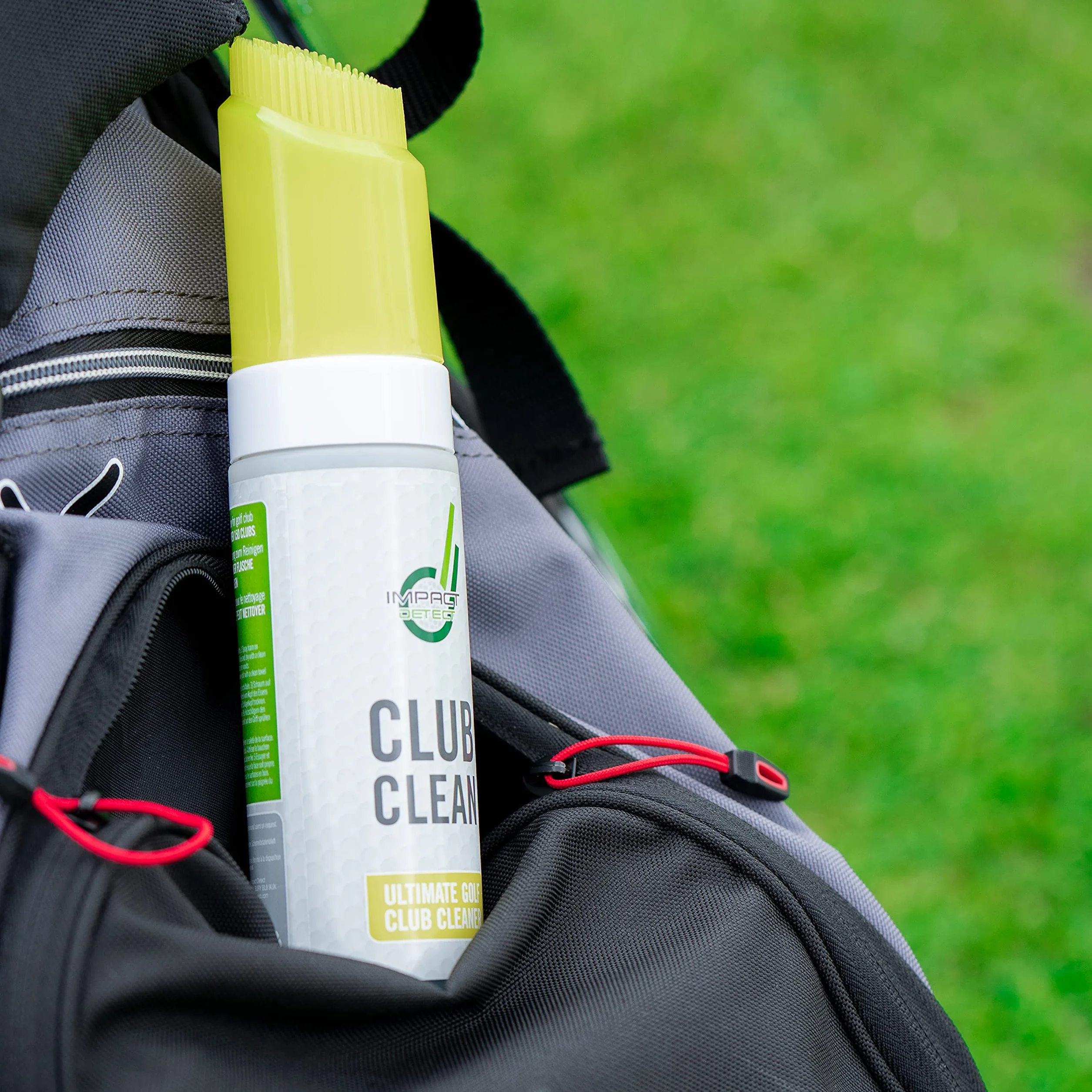Impact Detect Club Clean Limpiador de Palos de Golf Espuma y Cepillo
