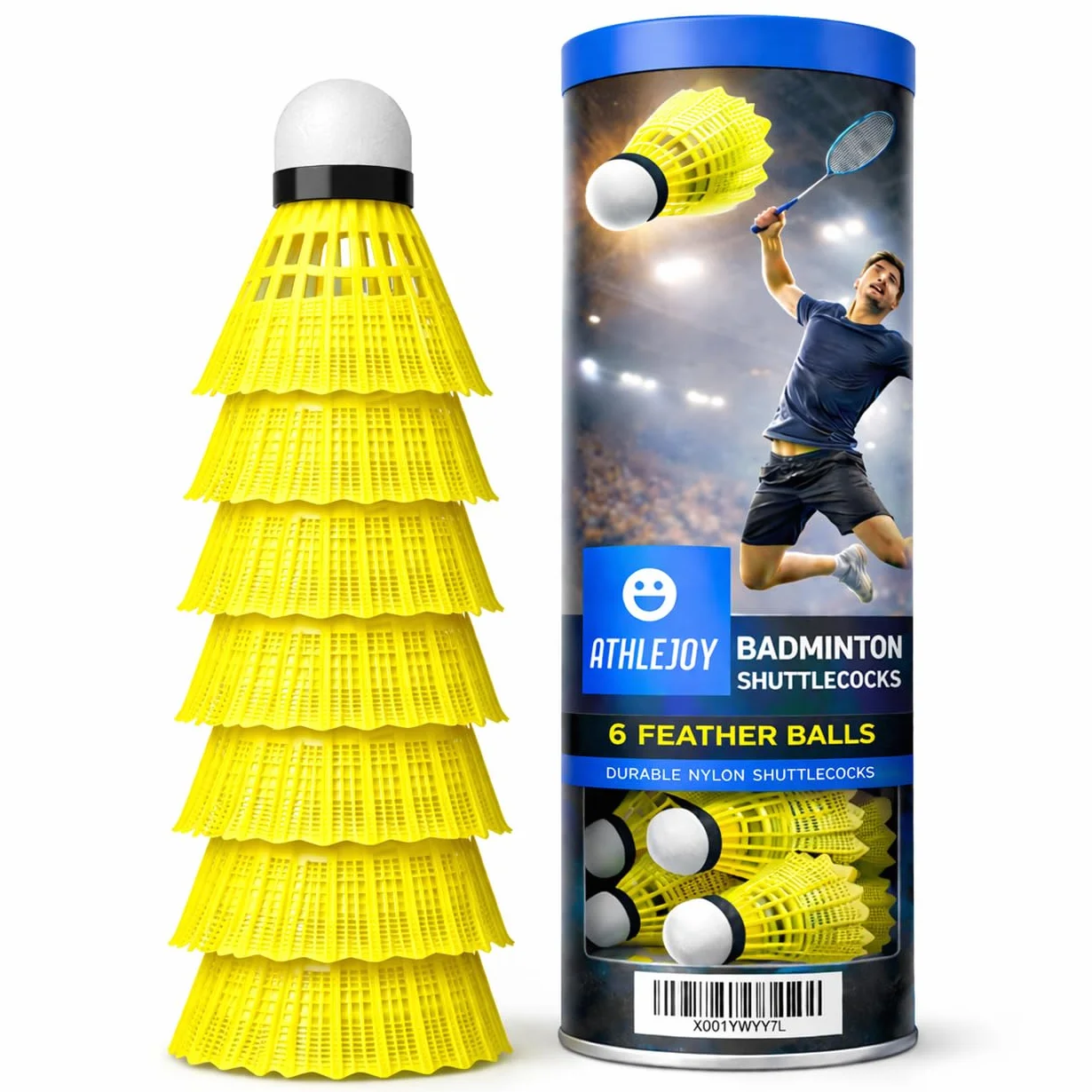 Balones de bádminton para entrenamiento y competición – interior y exterior