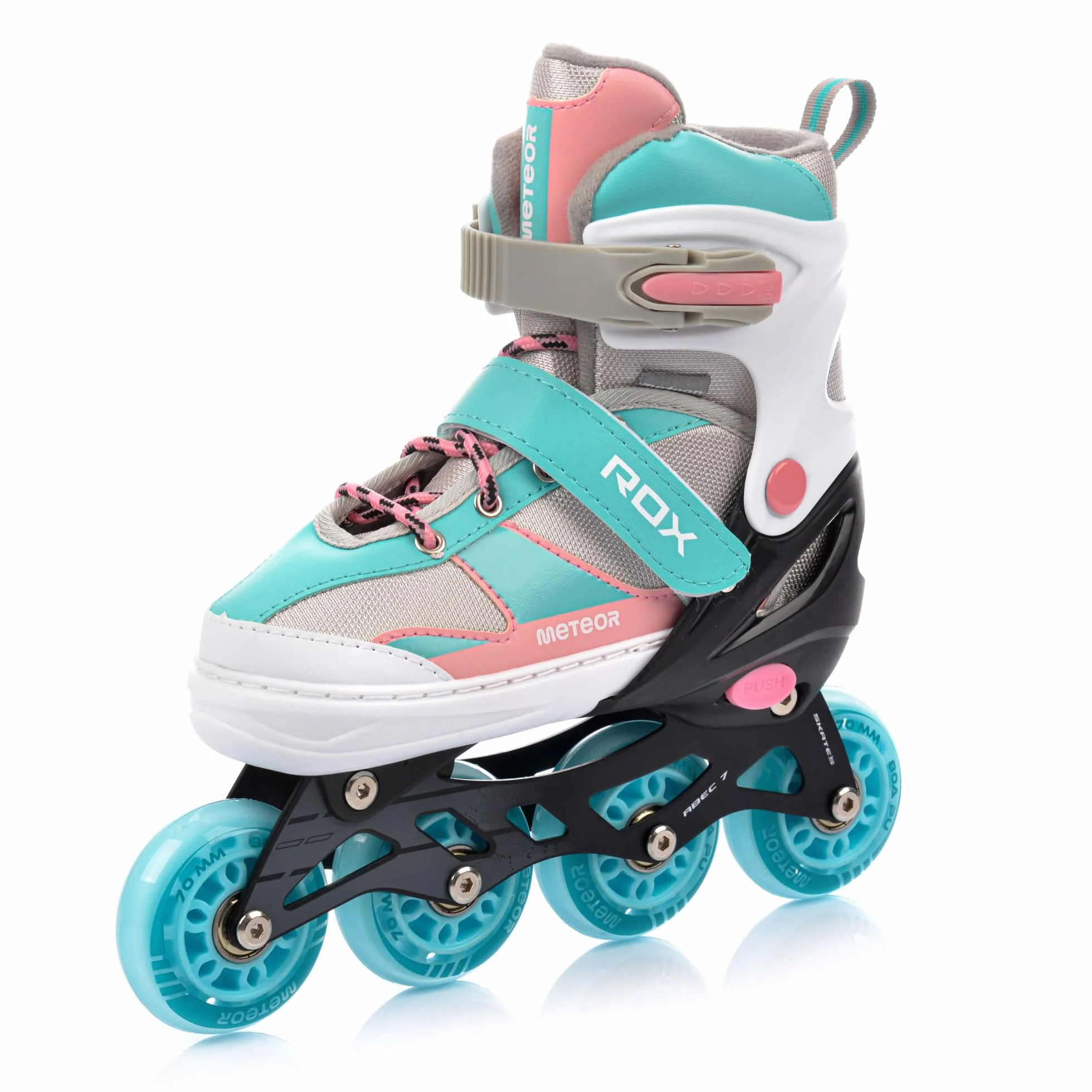 Patines Línea Ajustables para Niños ABEC7 Forro Interior Tamaño Ajustable