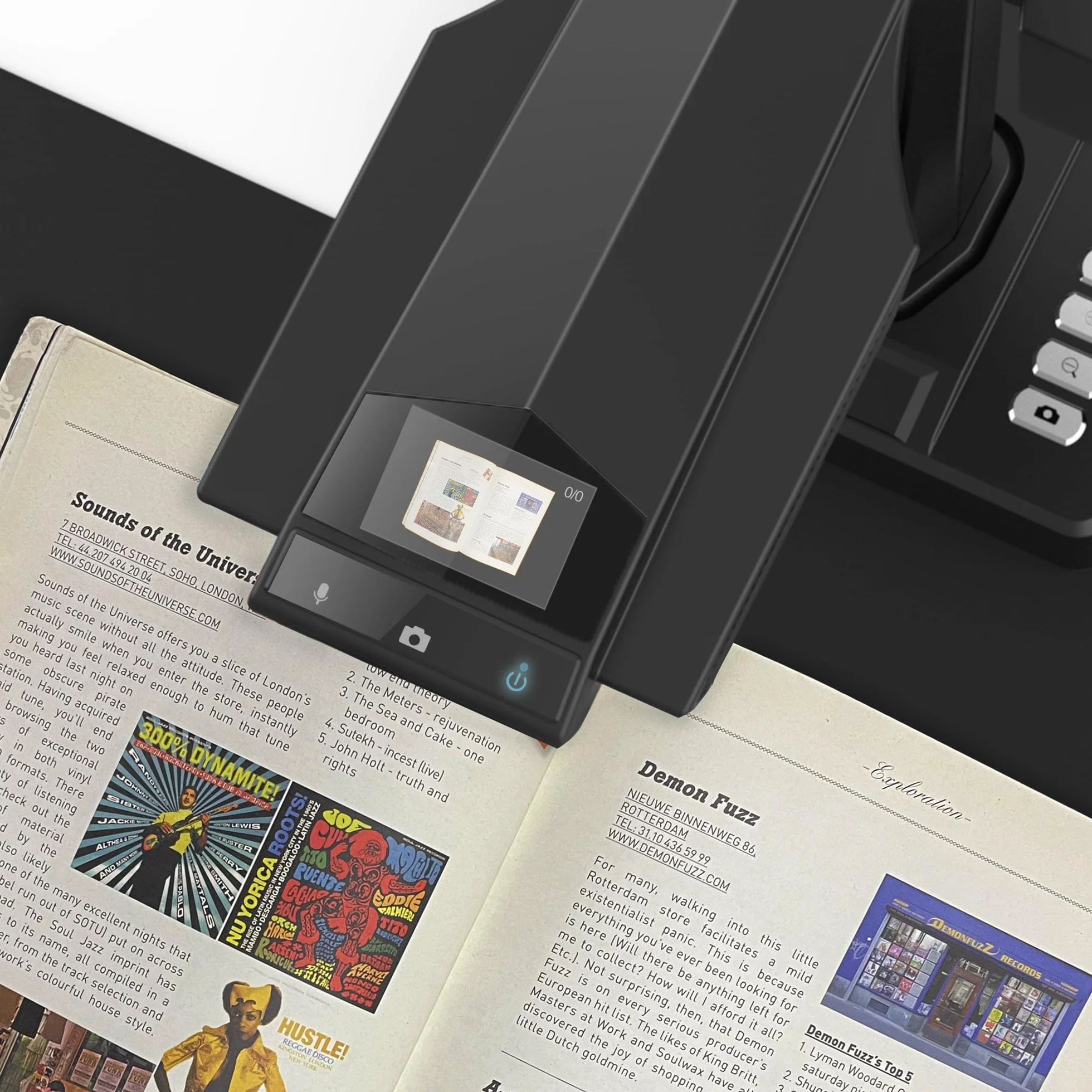 CZUR ET18 Pro Escáner de Libros y Documentos Profesional HD 18 Megapíxeles A3 OCR