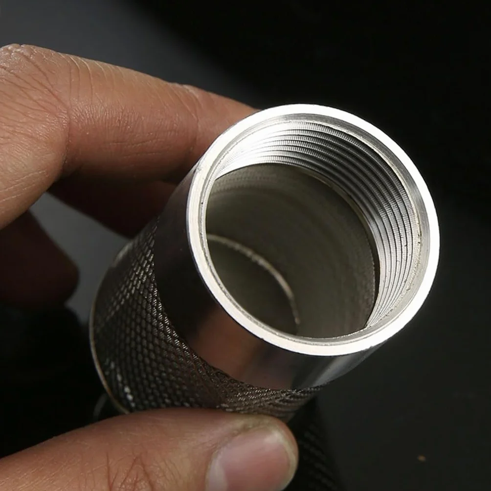Filtro de manguera de agua en línea de acero inoxidable, rosca hembra de 1/2", 3/4", 1" for riego de jardines y bombas de acuario(1/2inch)