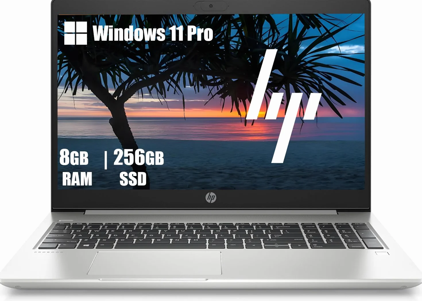 HP ProBook 450 G7 Ordenador portátil 15.6" FHD Intel Core i5-10210U 8GB RAM 256GB SSD Teclado japonés QWERTY Windows 11 Pro reacondicionado