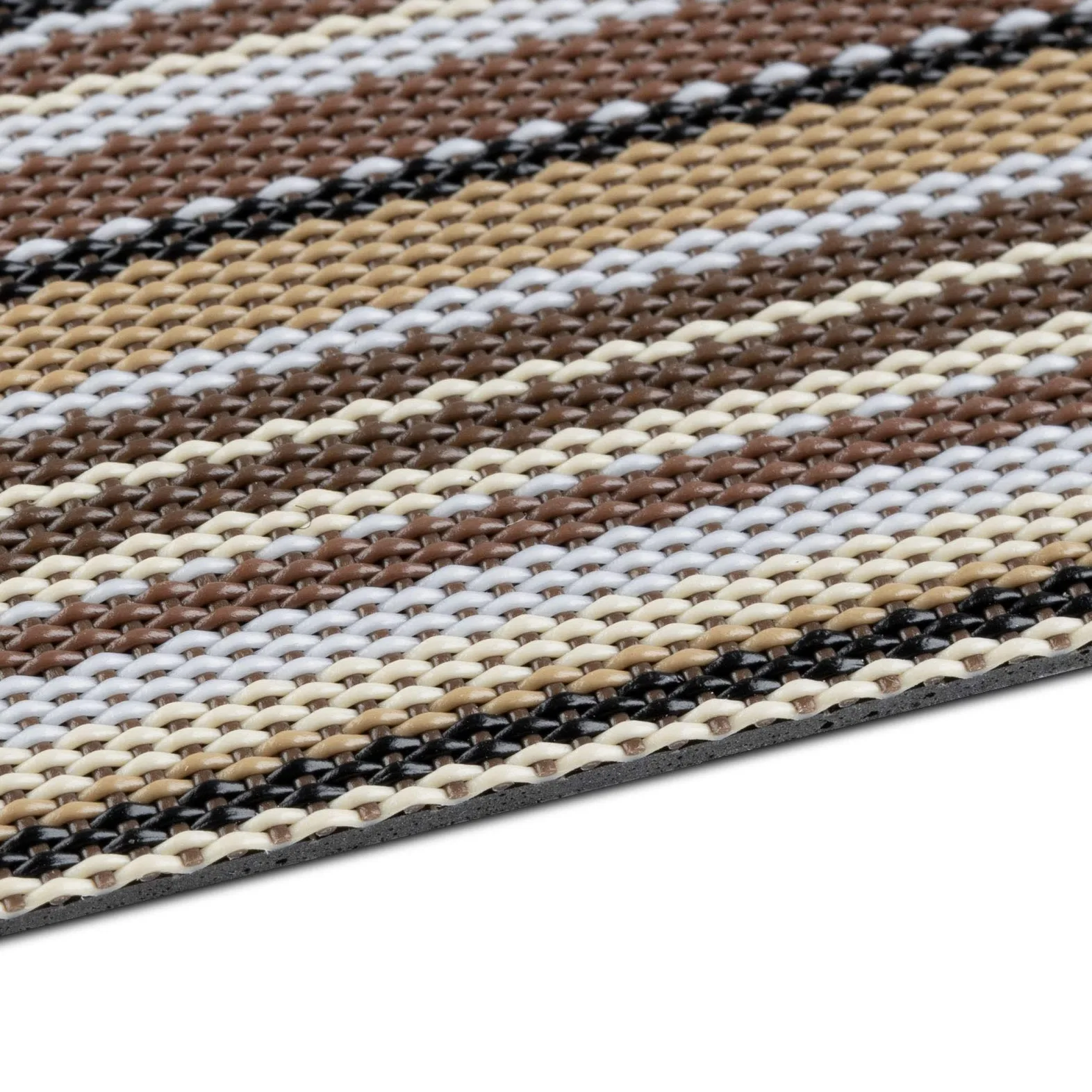 Floordirekt Esterilla protectora para barbacoa, difícilmente inflamable, 2 tamaños, 5 diseños, alfombrillas para barbacoa en el jardín, alfombrillas para barbacoa al aire libre (180 x 180 cm, Asti)