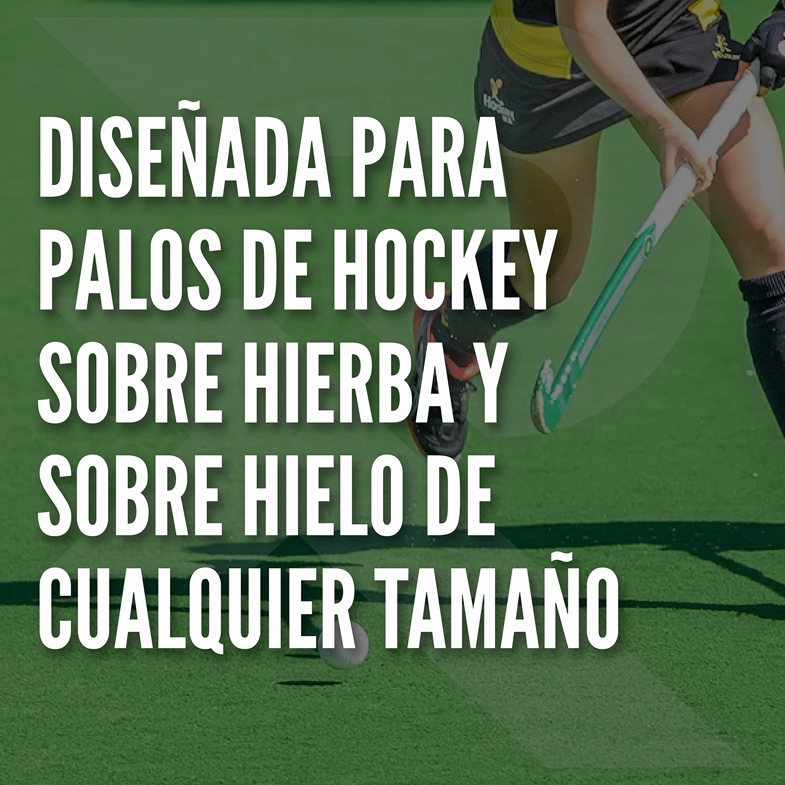 Raquex Grip Acolchado Adhesivo de Poliuretano para Palo de Hockey, Superadherente, Suave y Absorbente, Longitud Extralarga