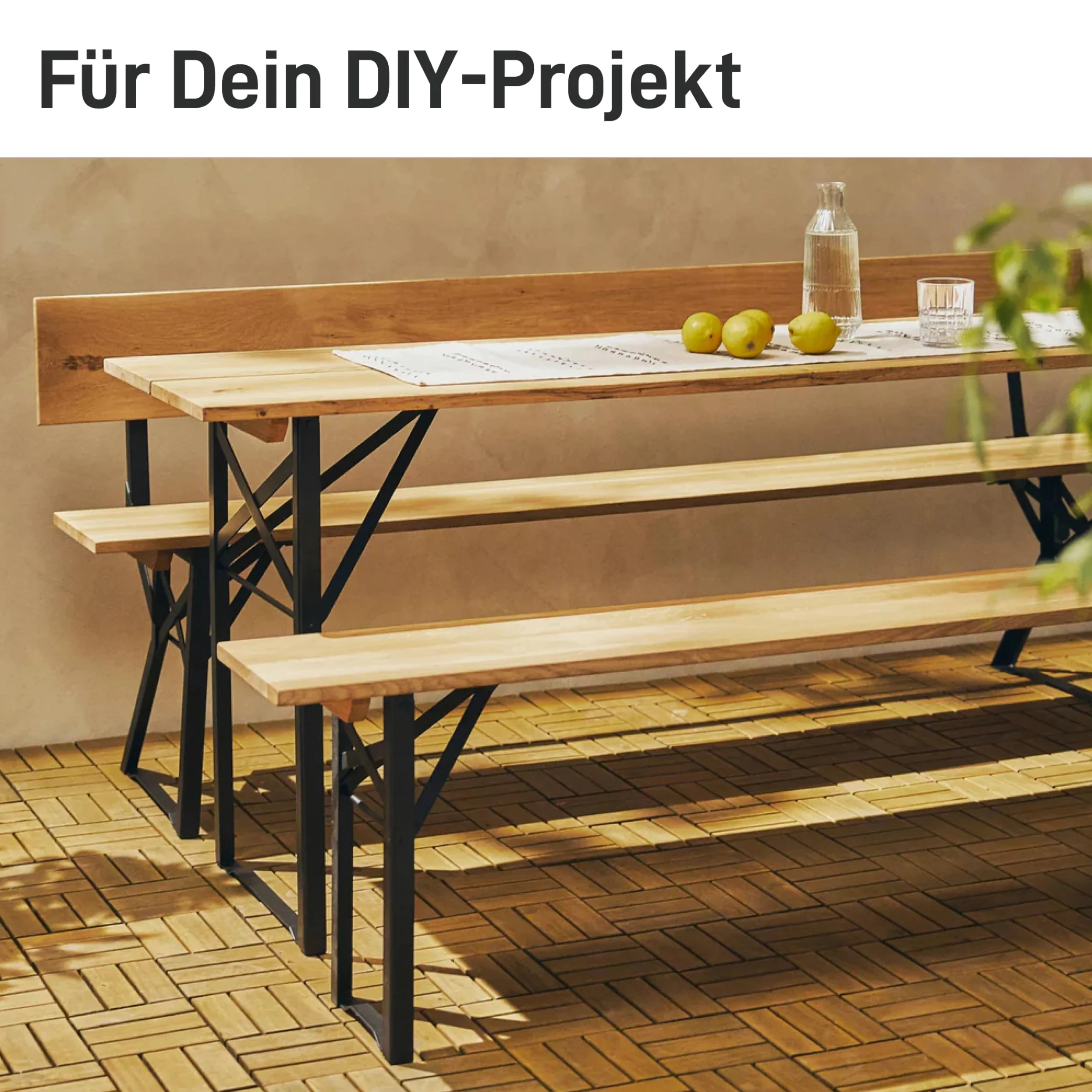 Natural Goods Berlin Juego de 2 Muebles de Tienda de Cerveza Plegables, Estructura de Metal para Mesa de Cerveza (Rojo Oscuro, 70 cm x 42 cm), Patas de Mesa para Muebles de marquesina, Estructura de