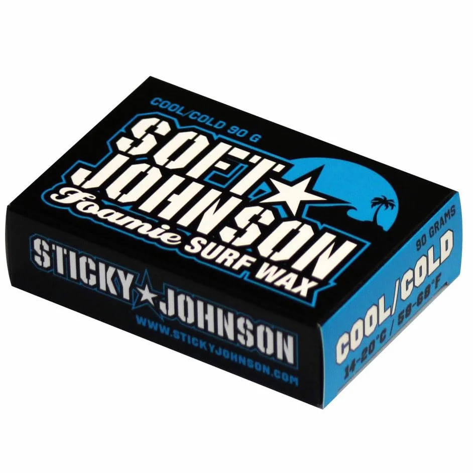 Soft Johnson Foamie Soft board body board surf Wax Cool/Cold 90gr