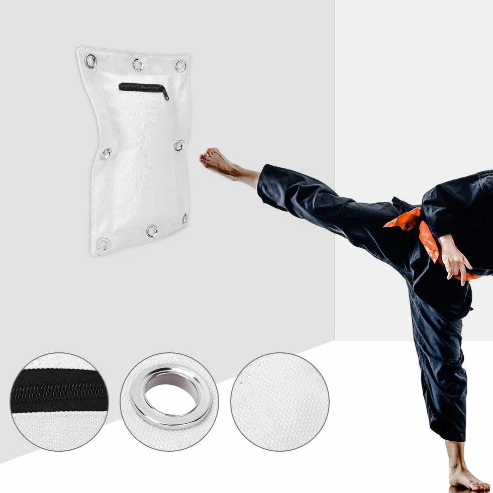 Saco de boxeo de pared Wing Chun Kung Fu lona vacío entrenamiento Sanda