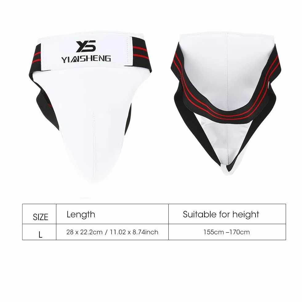 Keenso Protector de Ingle Ajustable para Hombre para Taekwondo, Boxeo, Karate