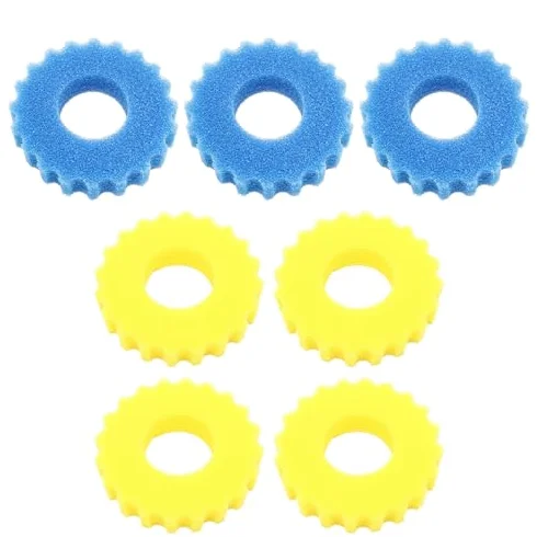 Esponja de filtro de estanque, filtro de espuma bioquímica de alta eficiencia para esponjas SunSun CPF/CPA-5000, espuma de filtro de estanque fácil de reemplazar