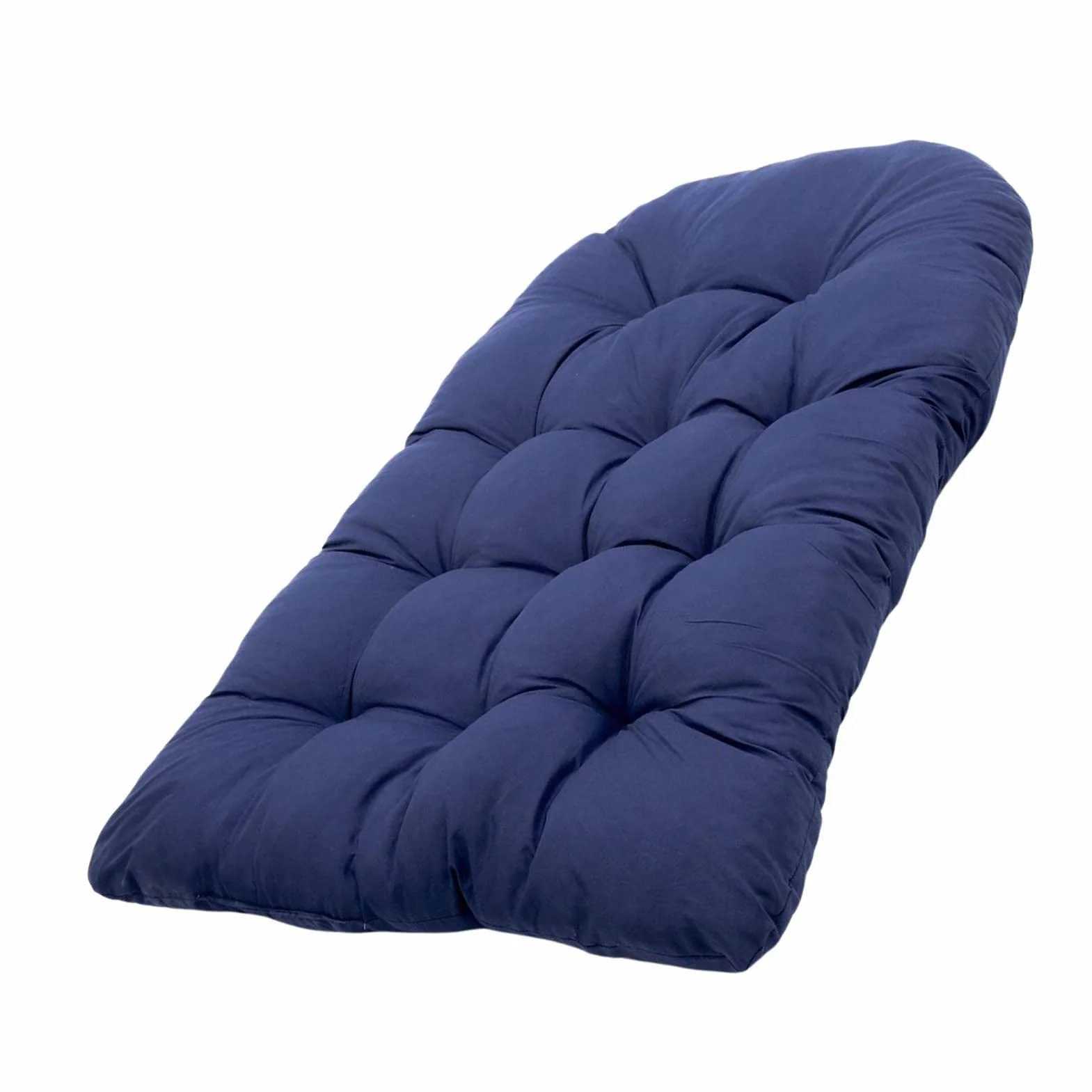 Cojín para silla de columpio de huevo para exteriores, cojín colgante para silla de cesta | Cojines de jardín suaves para muebles de interior y exterior, cojines de repuesto para columpio