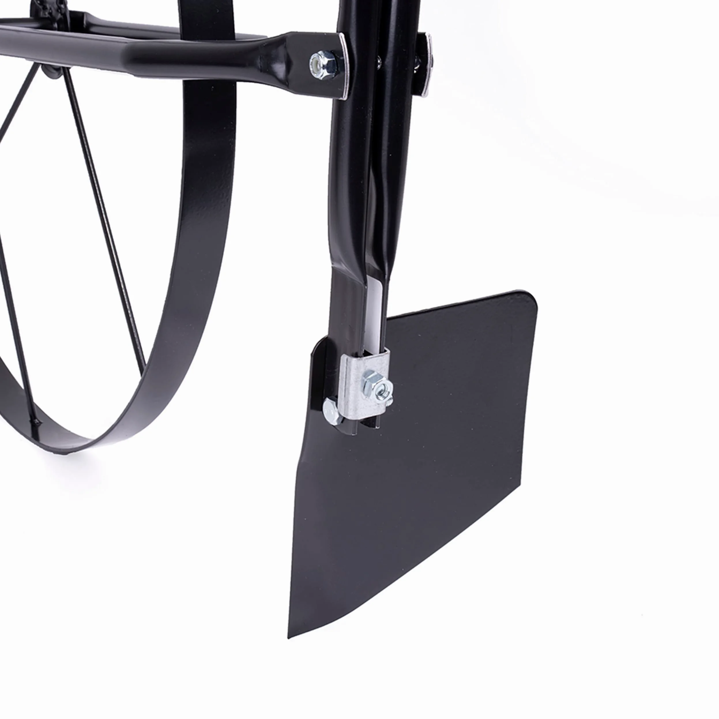 EarthWay Rotavator 6500 con Mango Ajustable y Accesorio de 5 Dientes, implementos de Cambio rápido y cultivador de jardín de Rueda de Acero de 61 cm