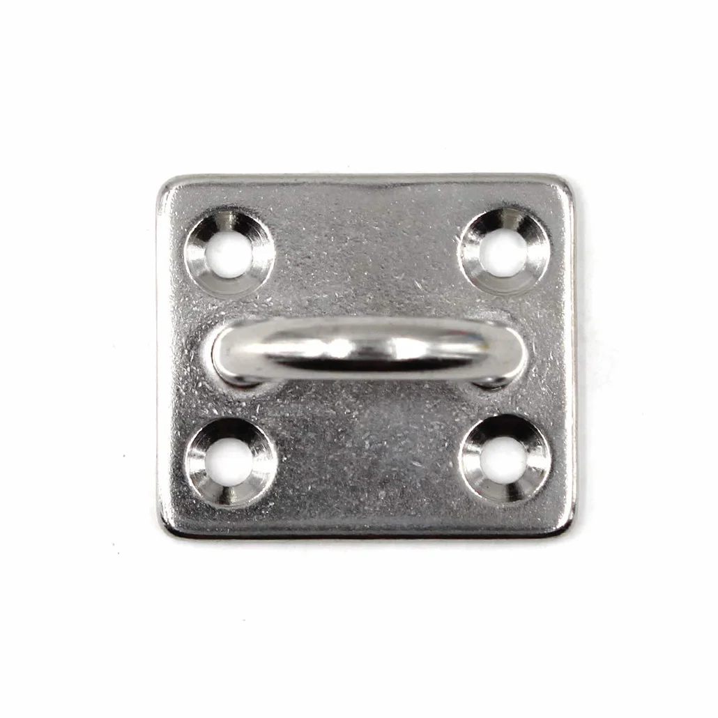 M8 Gancho para techo Gancho de pared de acero inoxidable 304 para yoga y hamaca Paquete de 4 (tornillos incluidos)