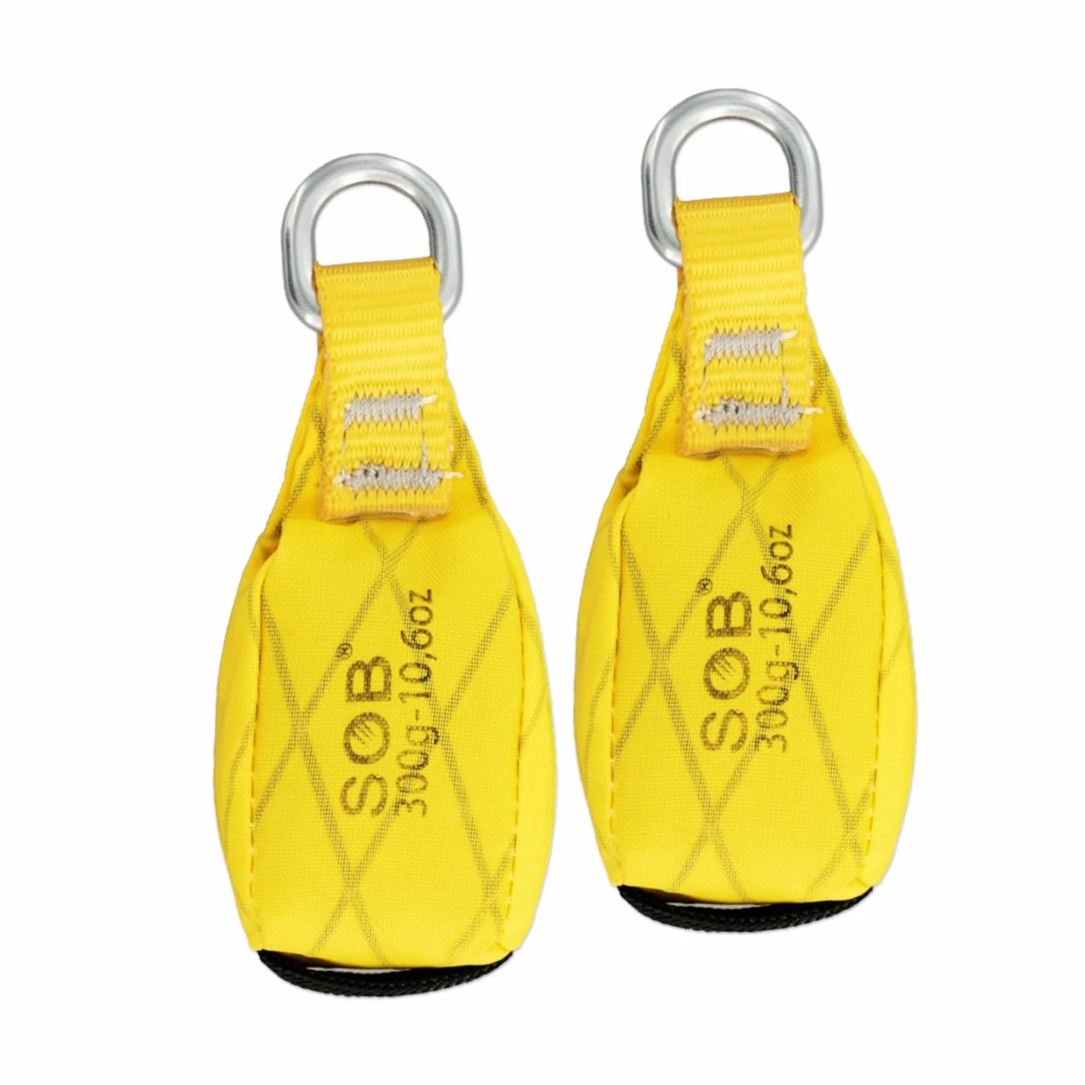 SOB Outdoor Bolsa de Peso para Lanzar con Anillo D 300g Amarilla