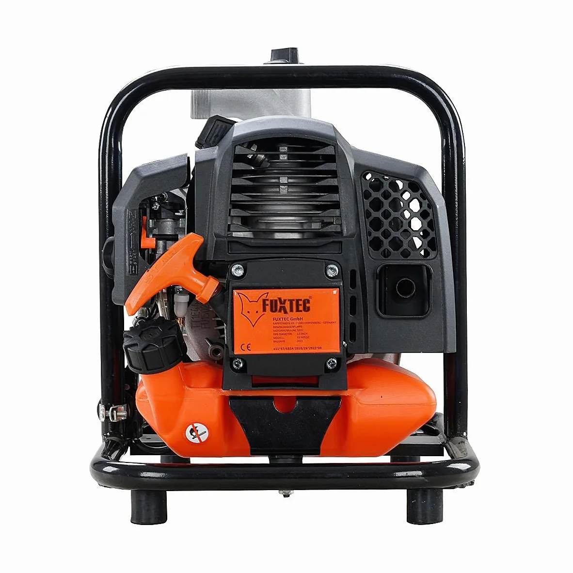 FUXTEC FX-WP143 Bomba de Agua Gasolina 8000 L/h 30 m Gartenpumpe Teichpumpe