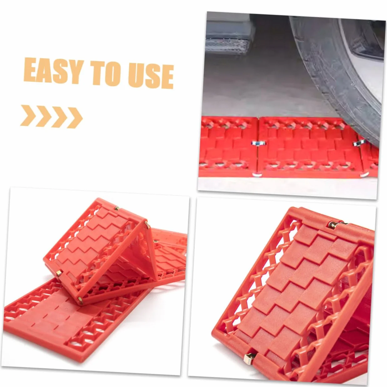 Tablas de Tracción Plegables PP para Neumáticos de Coche Recuperación Todoterreno