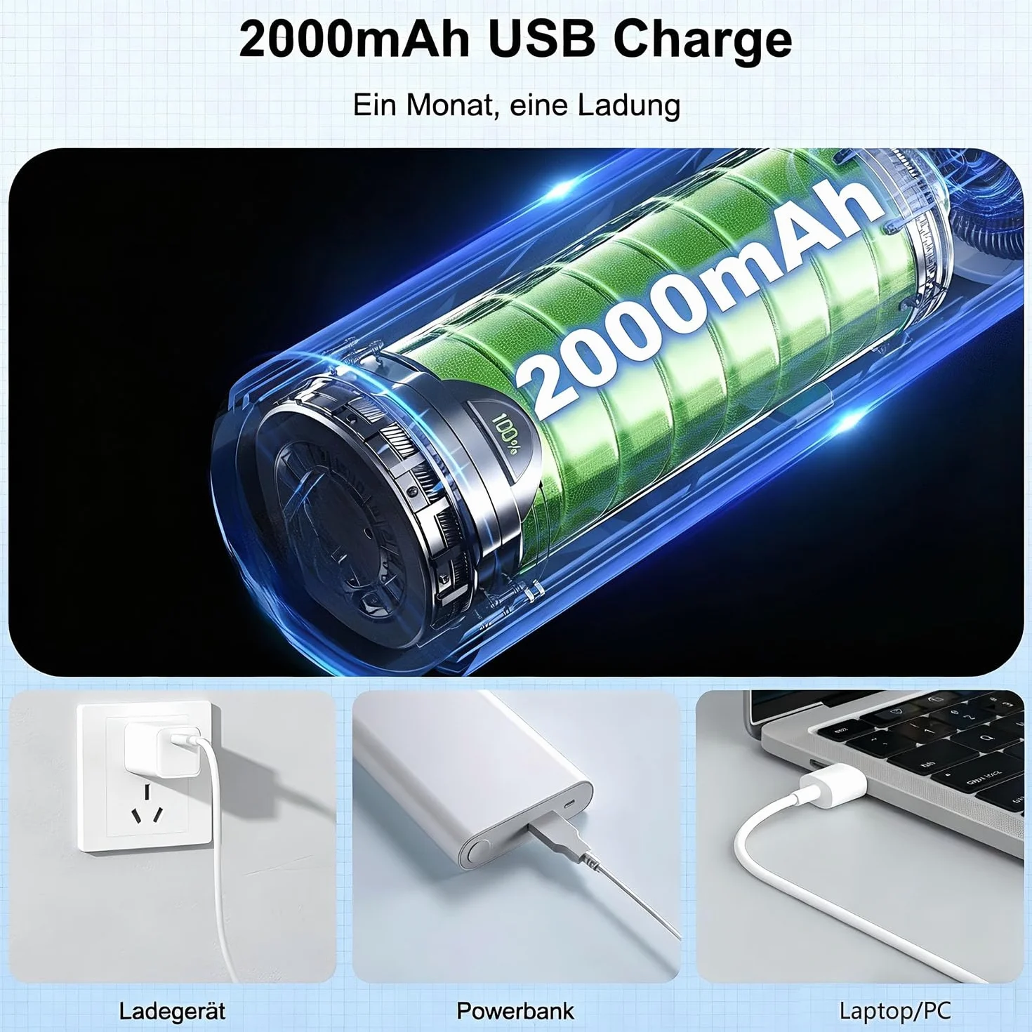 5000V Raqueta Matamoscas Eléctrica, 2 en 1 1800mAh Mata Mosquitos Electrico USB Recargable, Raqueta eléctrica con Luz Ultravioleta para Matar Mosquitos