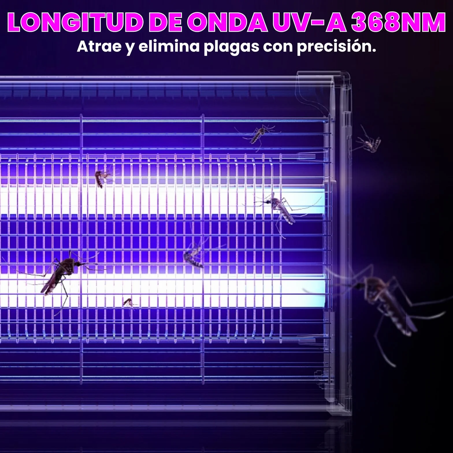 Lustaled FSL BL T5 8W Lámparas de Repuesto para Lampara Antimosquitos, Bombillas de Repuesto, 30.5cm Lámparas UV para 8/16W Lampara Antimosquitos, Mata Mosquitos Electrico (2 Unidades)