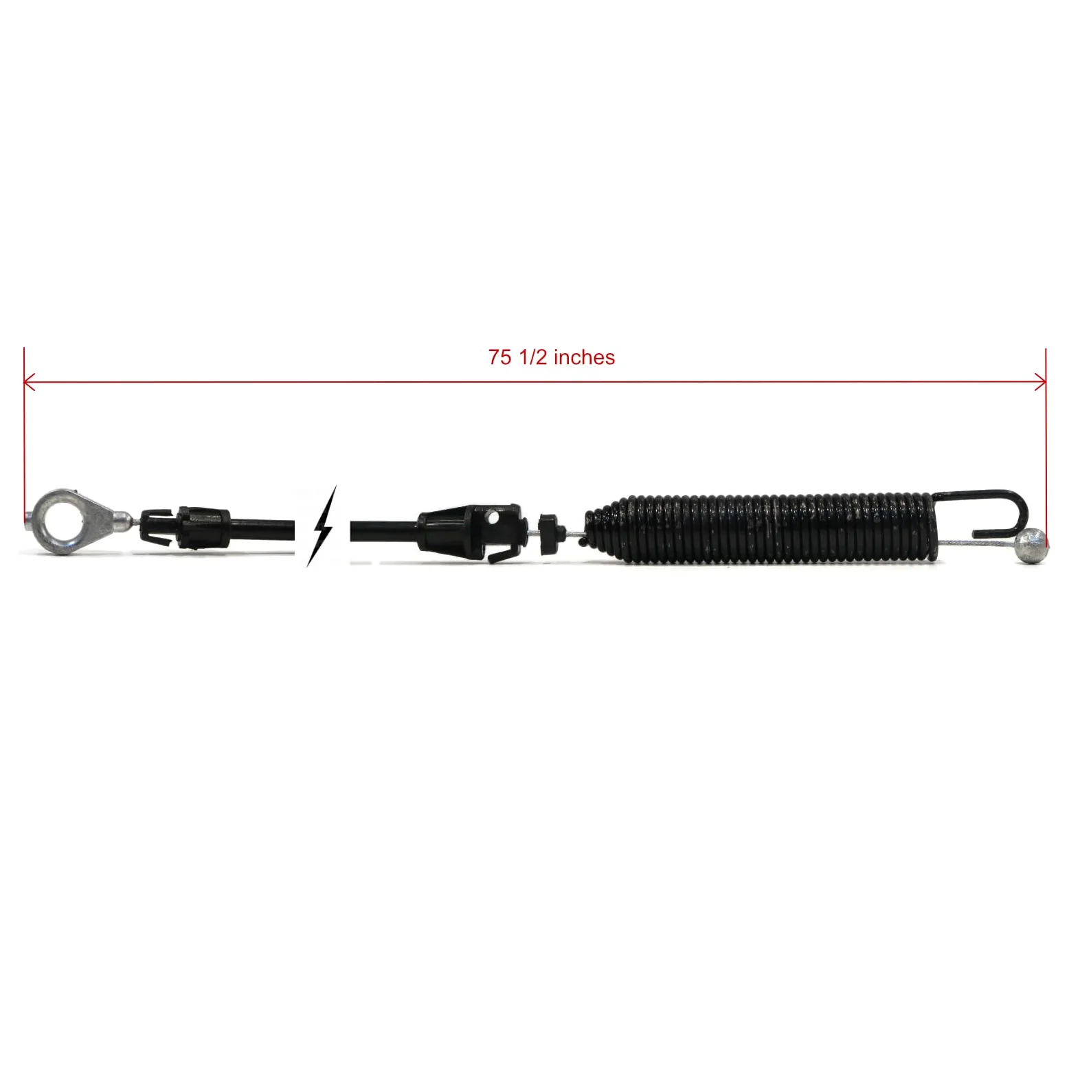 The ROP Shop | Cable de embrague de compromiso para cortacésped Ariens & Gravely 21547599, 21546635