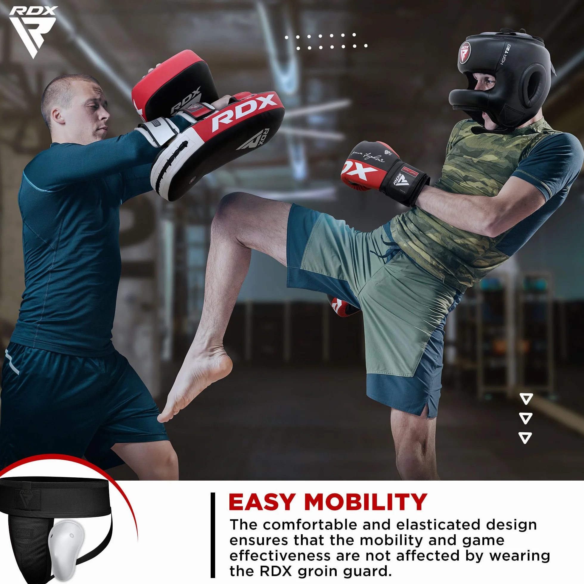 RDX Coquilla Proteccion Boxeo MMA Protector Ingle Suspensorios Artes Marciales