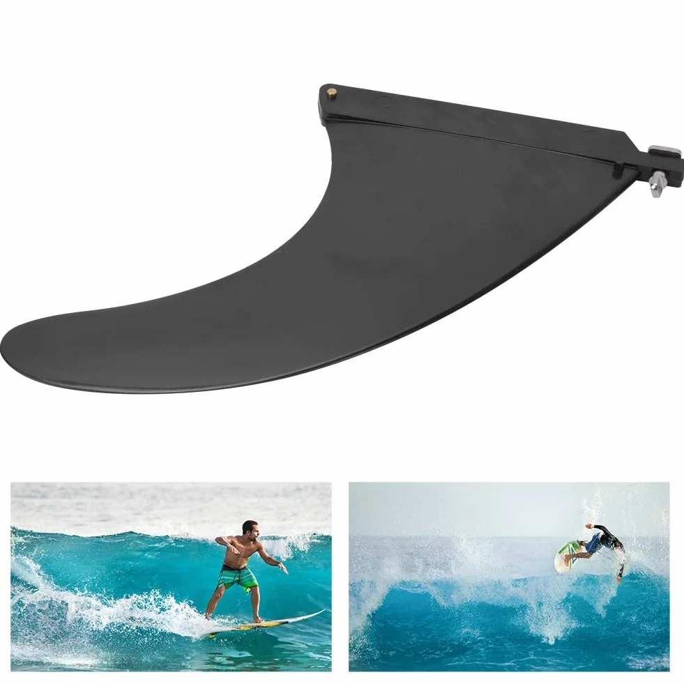 KIMISS Aletas Inflables Desmontables de Plástico para Tabla de Surf, Kayaks y Barcos