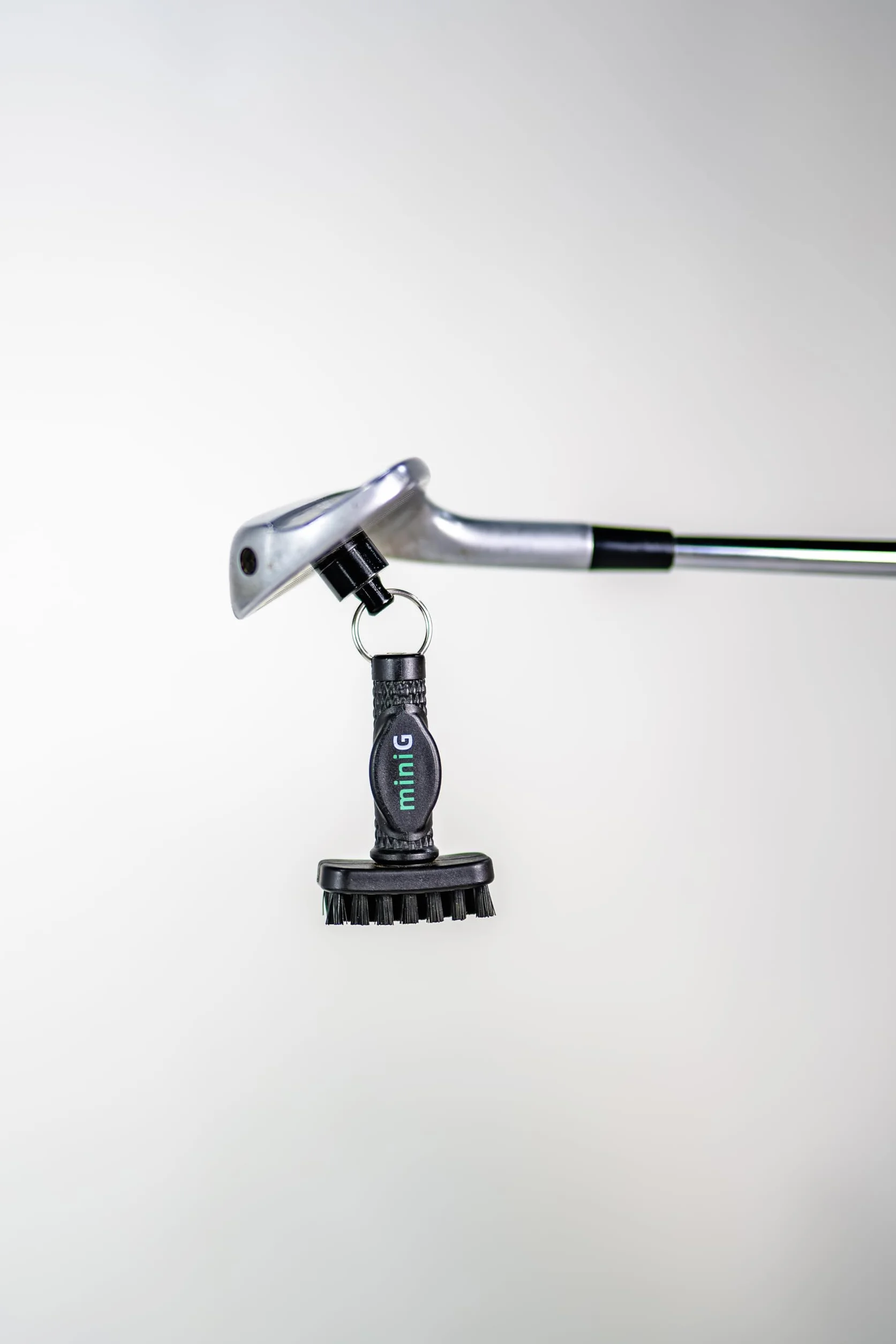 Grooveit Mini G The Dry Scrubber Cepillo de Limpieza para Palos de Golf, Negro