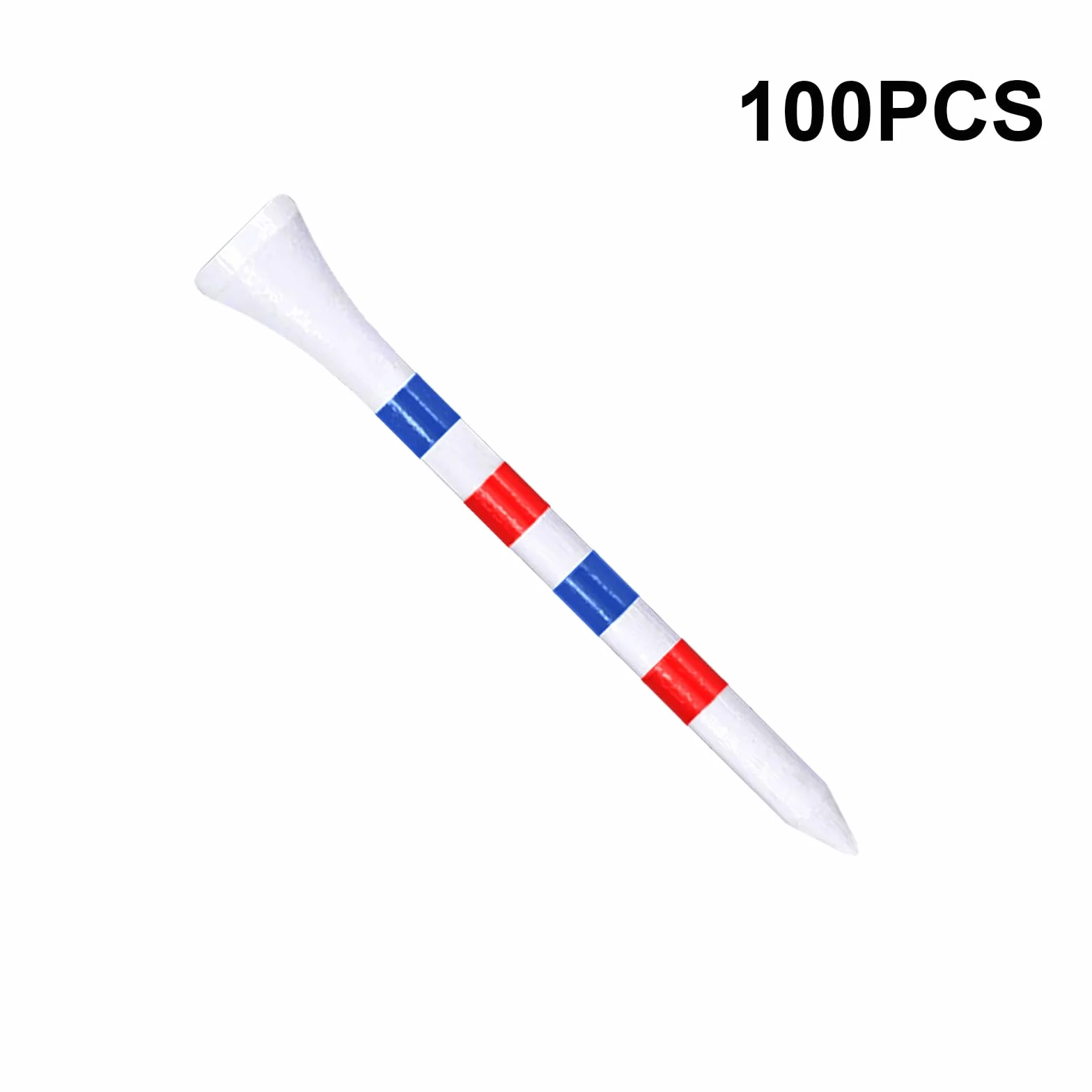 Golf Tees Madera Bambú 38mm 70mm 83mm Paquete 100 Piezas