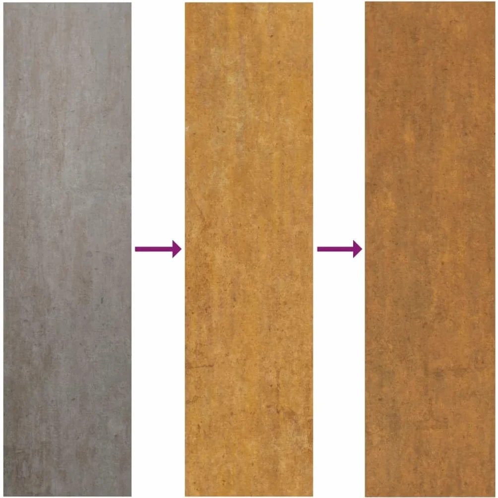 vidaXL Jardineras de Pared 2 uds Acero corten Oxidado 46x10x40 cm, Jardinera de Pared para Exteriores, Jardinera montada en la Pared, Maceta de Pared
