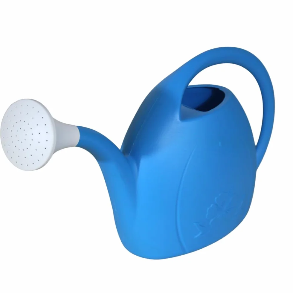KEROPPA Regadera 3,5 L, Riego con Difusor, para Hogar o Jardines Pequeños, Material Reciclable, Resistente, Ligera, Verde Claro