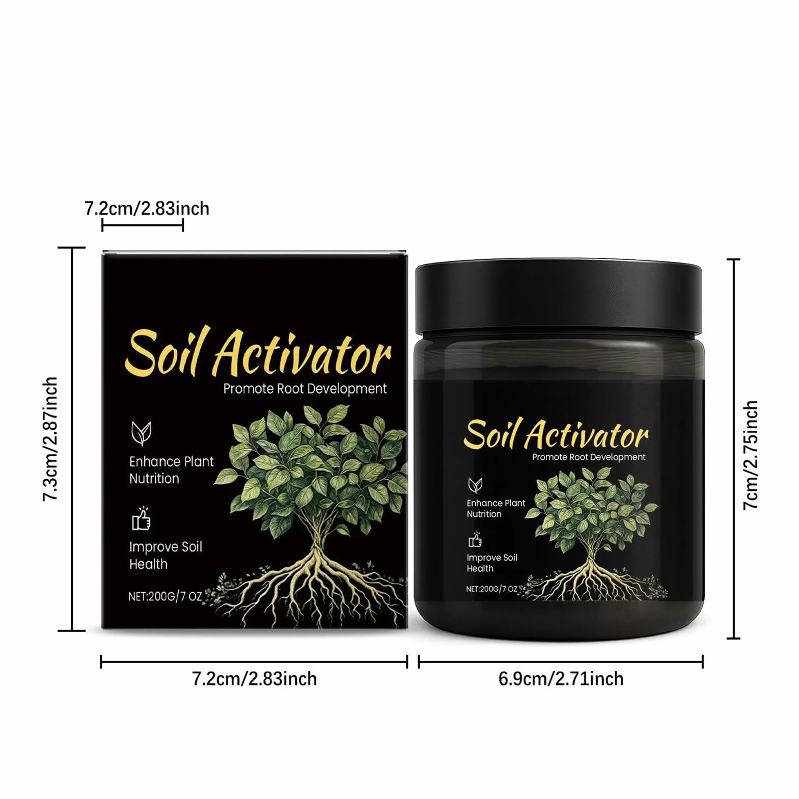 Activador de Suelo,Suave, Seguro y Fácil de Usar para Principiantes,Activador de Suelo para Jardín - para Césped, Patio, Balcón, Terraza, Jardín, y Más