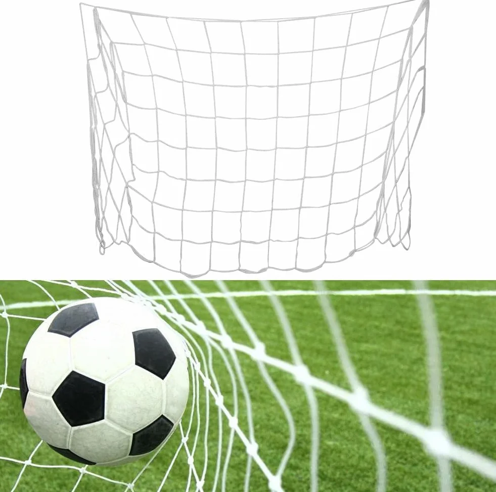 Red de Portería de Fútbol 3x2m Fibra de Polipropileno para Entrenamiento