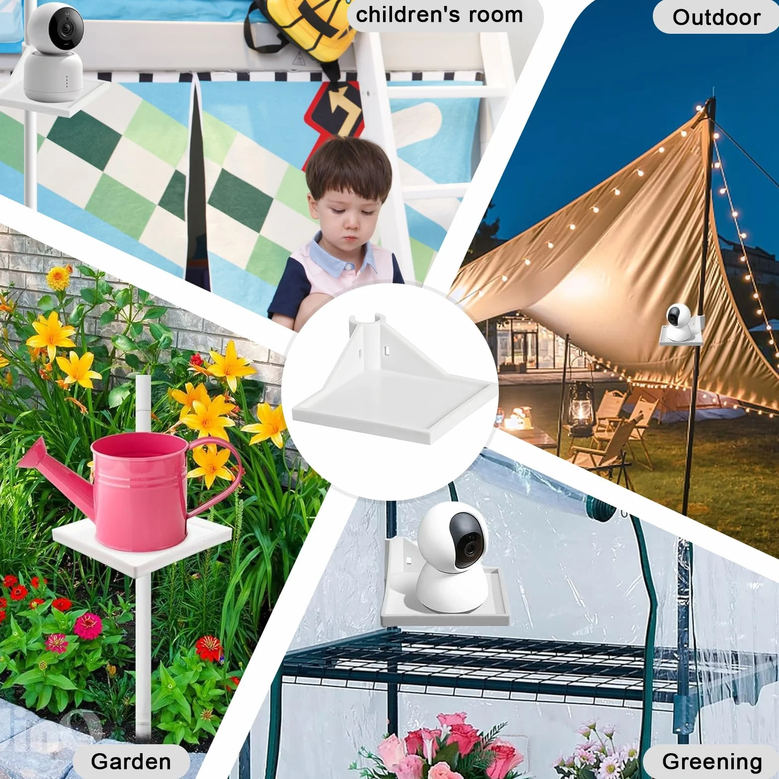 Tienda de Cultivo Marco Angular, 2 Piezas Armario Cultivo Marco Angular, Multifuncional Armario de Cultivo Soporte, Se Utiliza para Colocar Cámaras, Higrómetros, Pequeñas Macetas