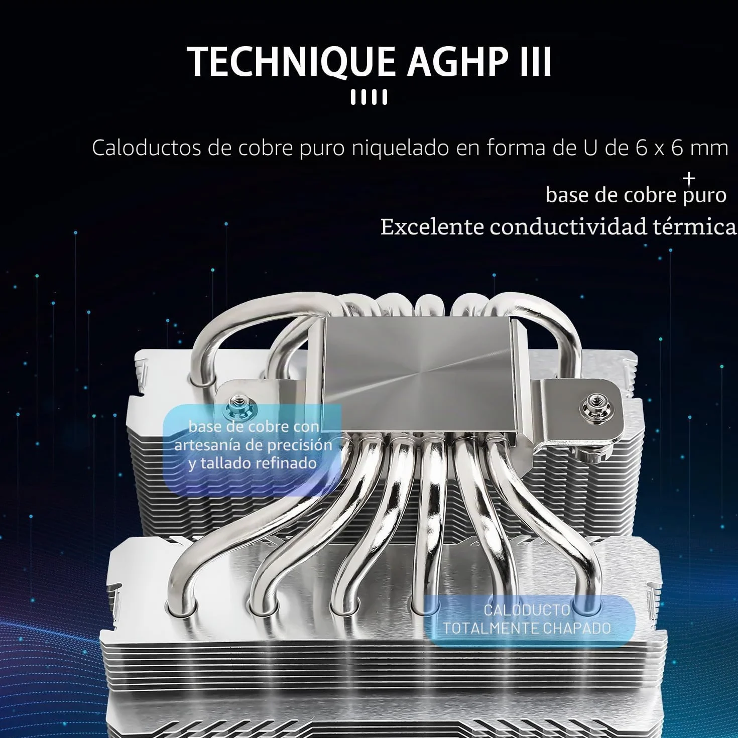 Thermalright Peerless Assassin 120 SE Enfriador de aire de CPU, 6 tubos de calor, ventilador doble PWM 120mm, AGHP, para AMD AM4 AM5/ Intel 1150/1151/1200/1700