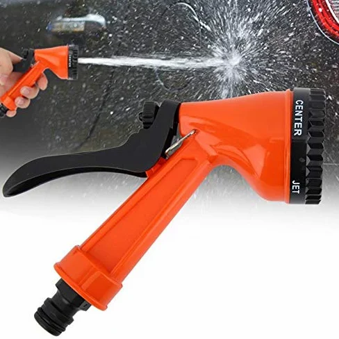 Pistola de riego multifuncional de alta presión para jardín, rociador eficiente de riego de césped, boquilla ajustable para un fácil riego, ideal para jardines, césped y espacios al aire libre