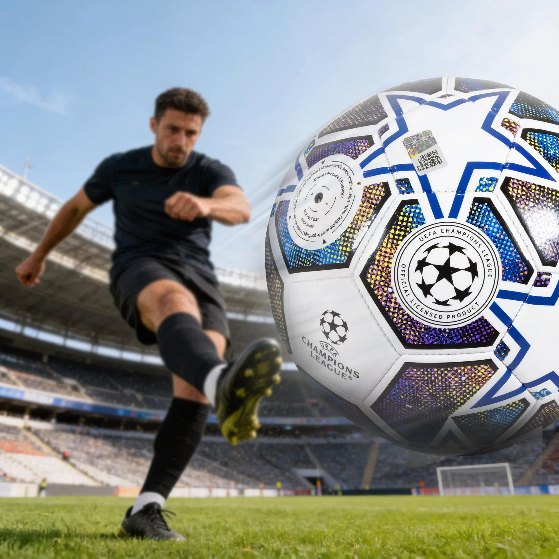 UEFA Champions League Size 5 Football Officially Licensed Training Match