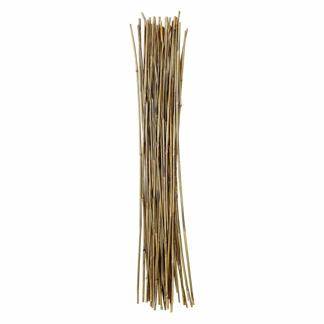Acomoda Textil - Tutores de Bambú para Agricultura y Jardinería - Pack 30 Varillas Estables y Robustas (120 cm, 8/11 mm)
