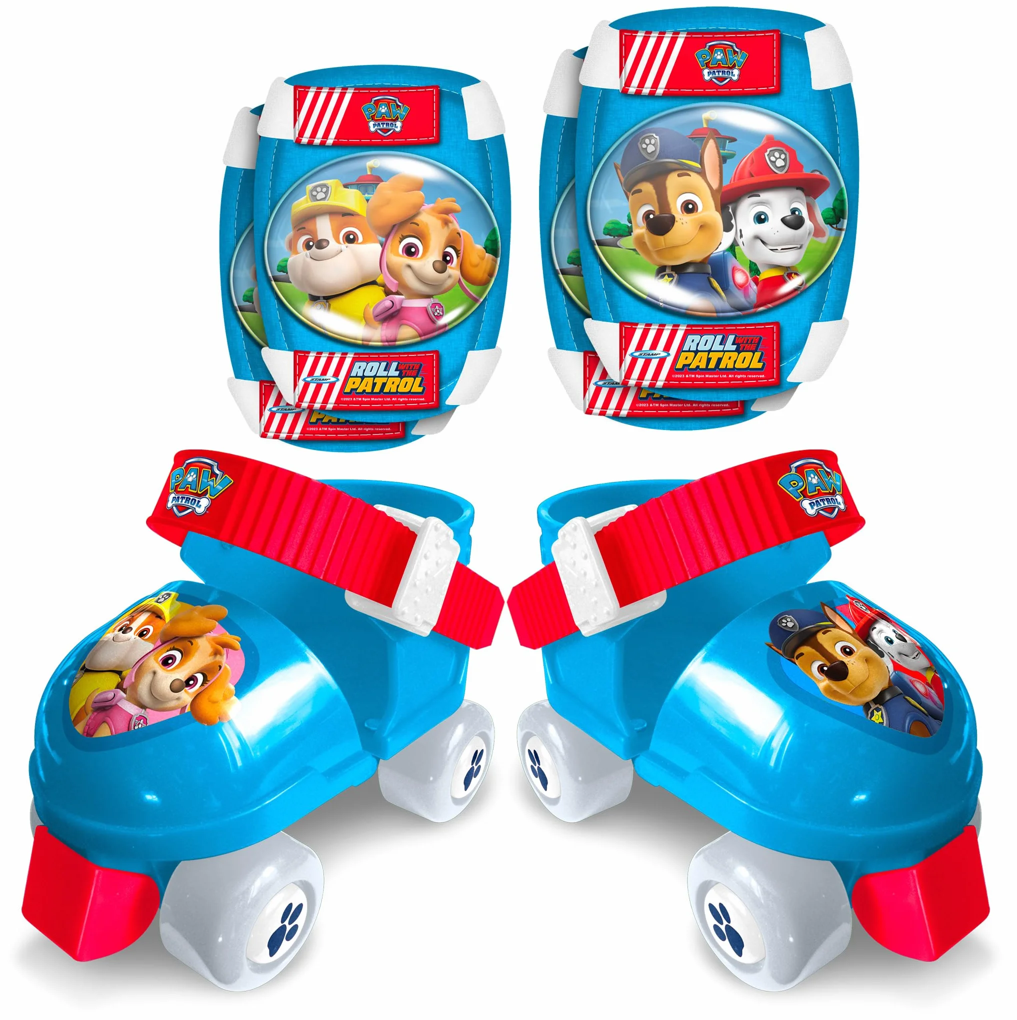 Set Rollers 4 Wheels + Elbow & Knee Pads