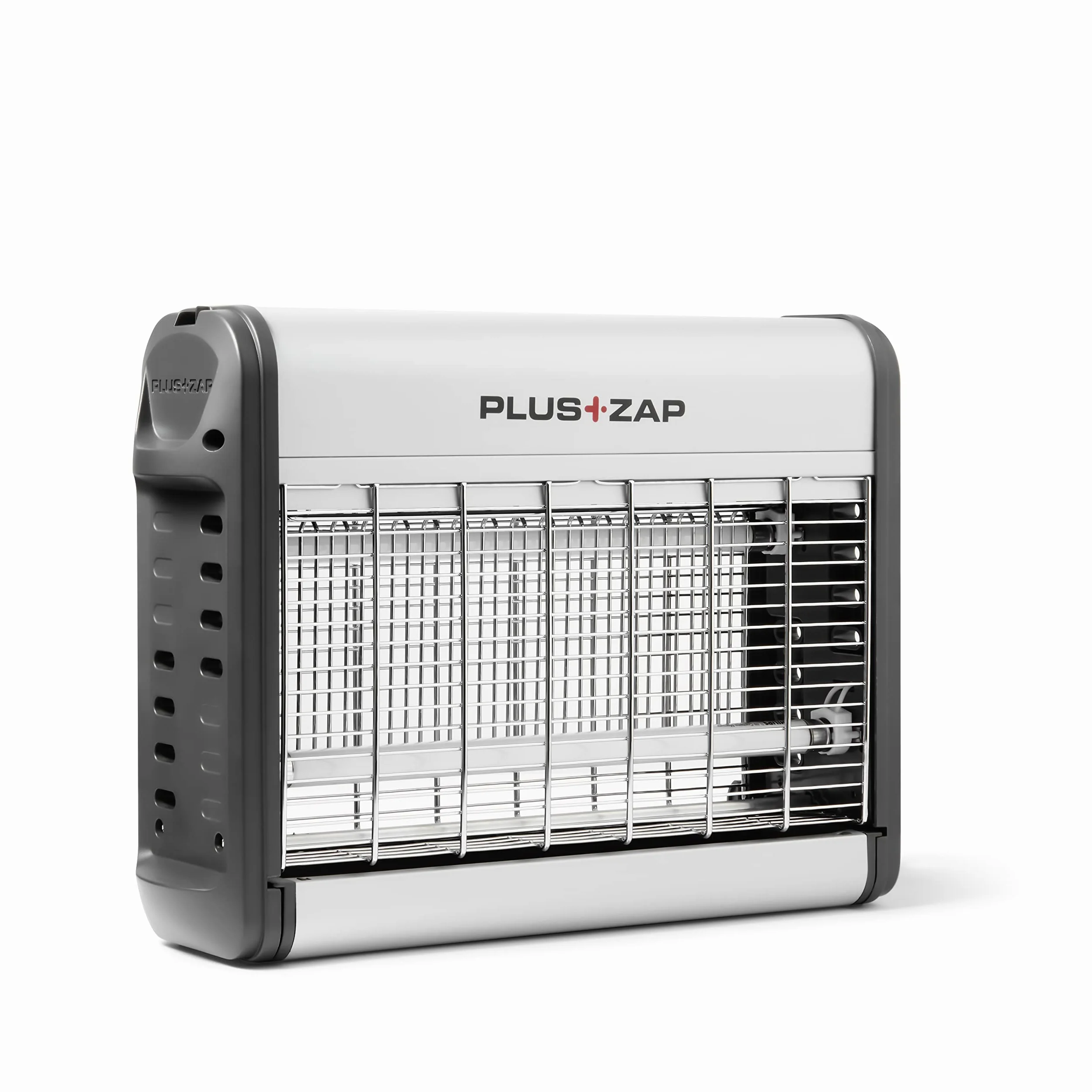 Insect-O-Cutor PlusZap Electric Fly Killer - Fast Acting Mosquito Control - Powerful Killing Grid - Pre Installed UV Lamps - Catch Tray - Zap Kill Trap - Flying Insects - 16W Aluminium - 3rd Gen