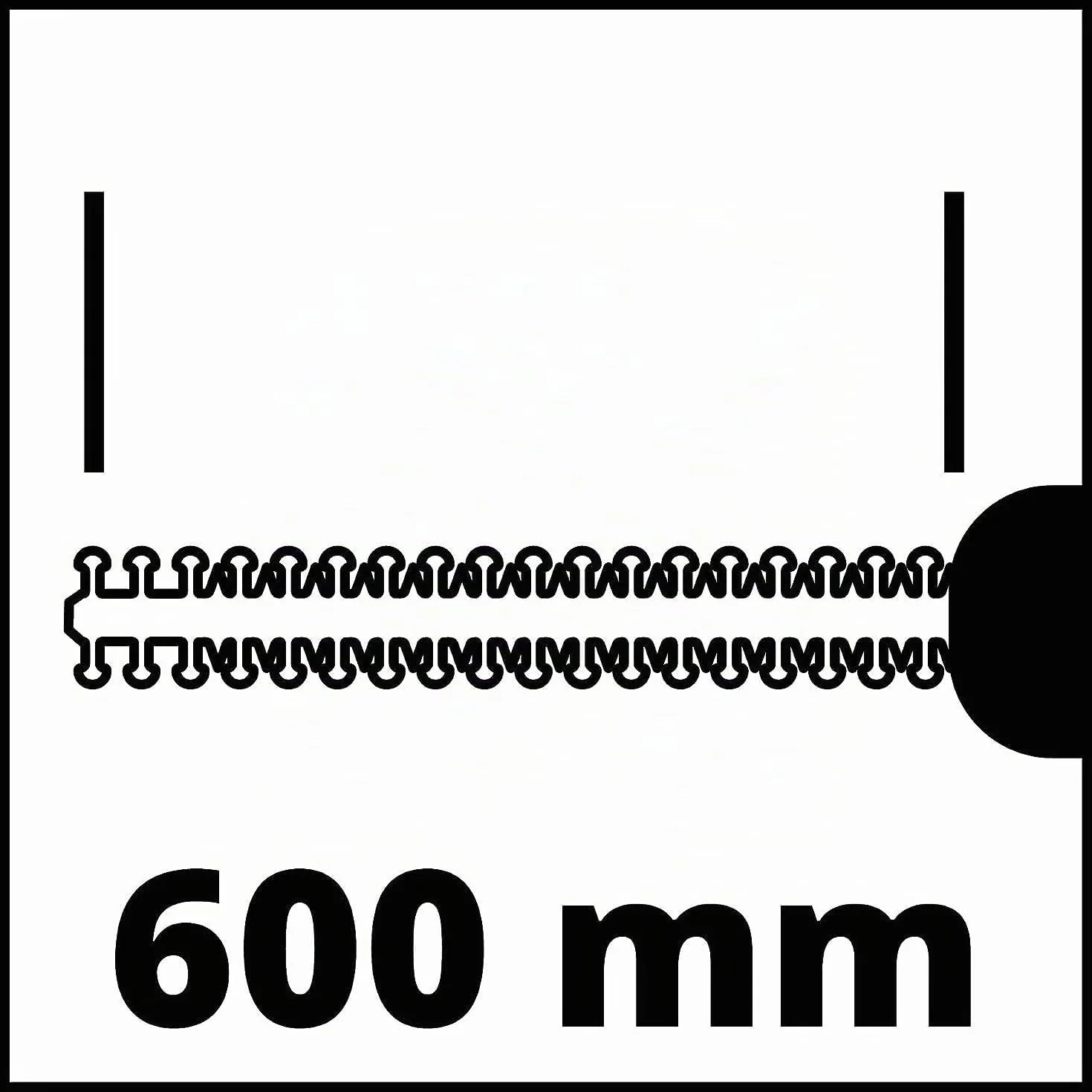 Einhell Recortasetos eléctrico con Cable - GE-Eh 6560 (240 V, 650 W, 50 Hz, Longitud de Corte: 600 mm, Longitud de la Hoja: 660 mm, Espacio Entre Dientes: 30 mm)