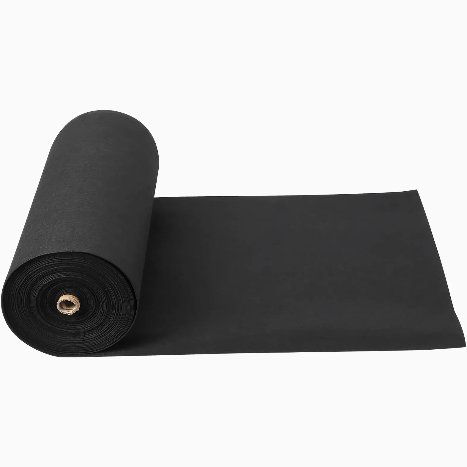 Towallmark Geotextile Landscape, Tela geotextil de 6 pies x 100 pies y 6 onzas, Drenaje de Polipropileno, Resistencia a la tracción 350N y Capacidad de Carga 440N, para estabilización de calzadas y