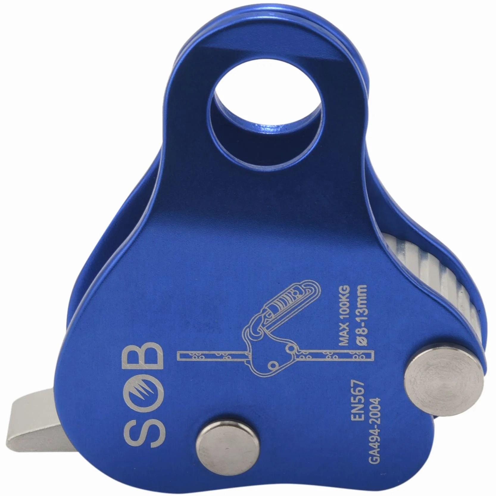 Bloqueador de Cuerda de Aluminio para Escalada