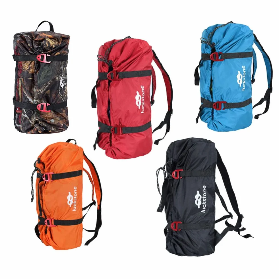 Bolsa de Cuerda Plegable Ultraligera para Escalada en Roca, Mochila de Transporte
