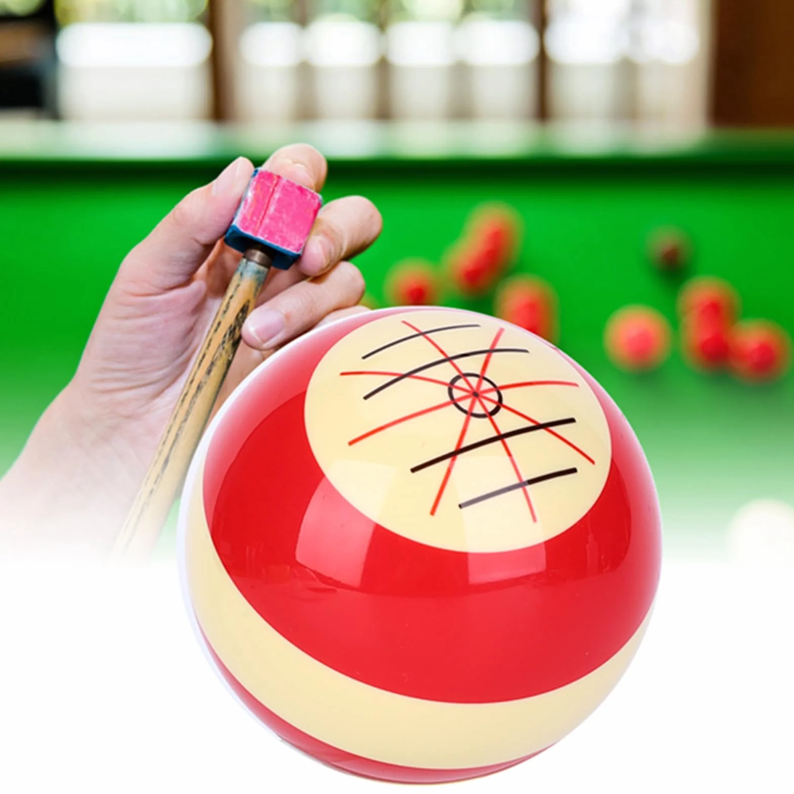 Bola Blanca de Billar Profesional 57,2 mm 170 g para Billar Americano