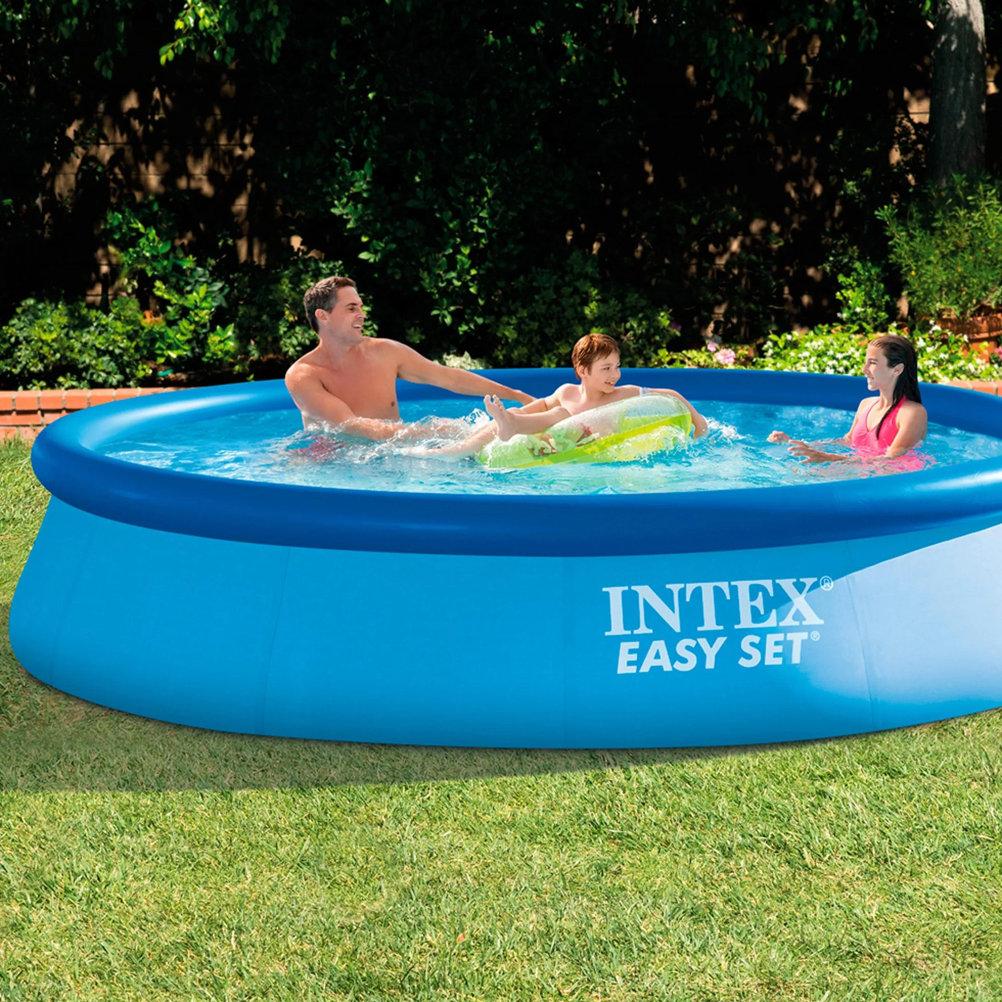 Intex 56422 - Piscina Hinchable, Ø366x76 cm, 5.621 litros, Piscina Redonda, con depuradora Cartucho, 2.006 litros/Hora, Filtro Cartucho Tipo A, para 5 Personas