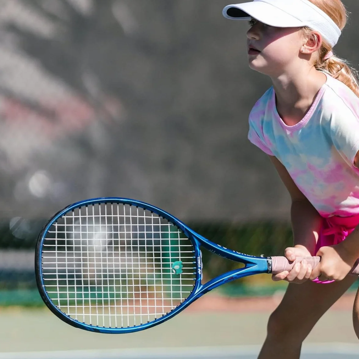 10 Piezas Amortiguador de Silicona para Raqueta de Tenis con Estampado Animal