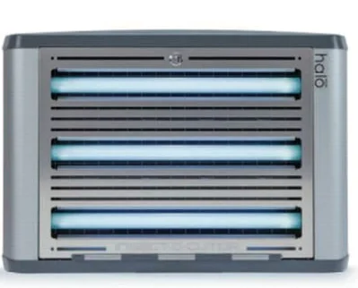 SET Insect-O-Cutor Halo 45 + 2x 6 Placas adhesivas + 6x UV Tubos