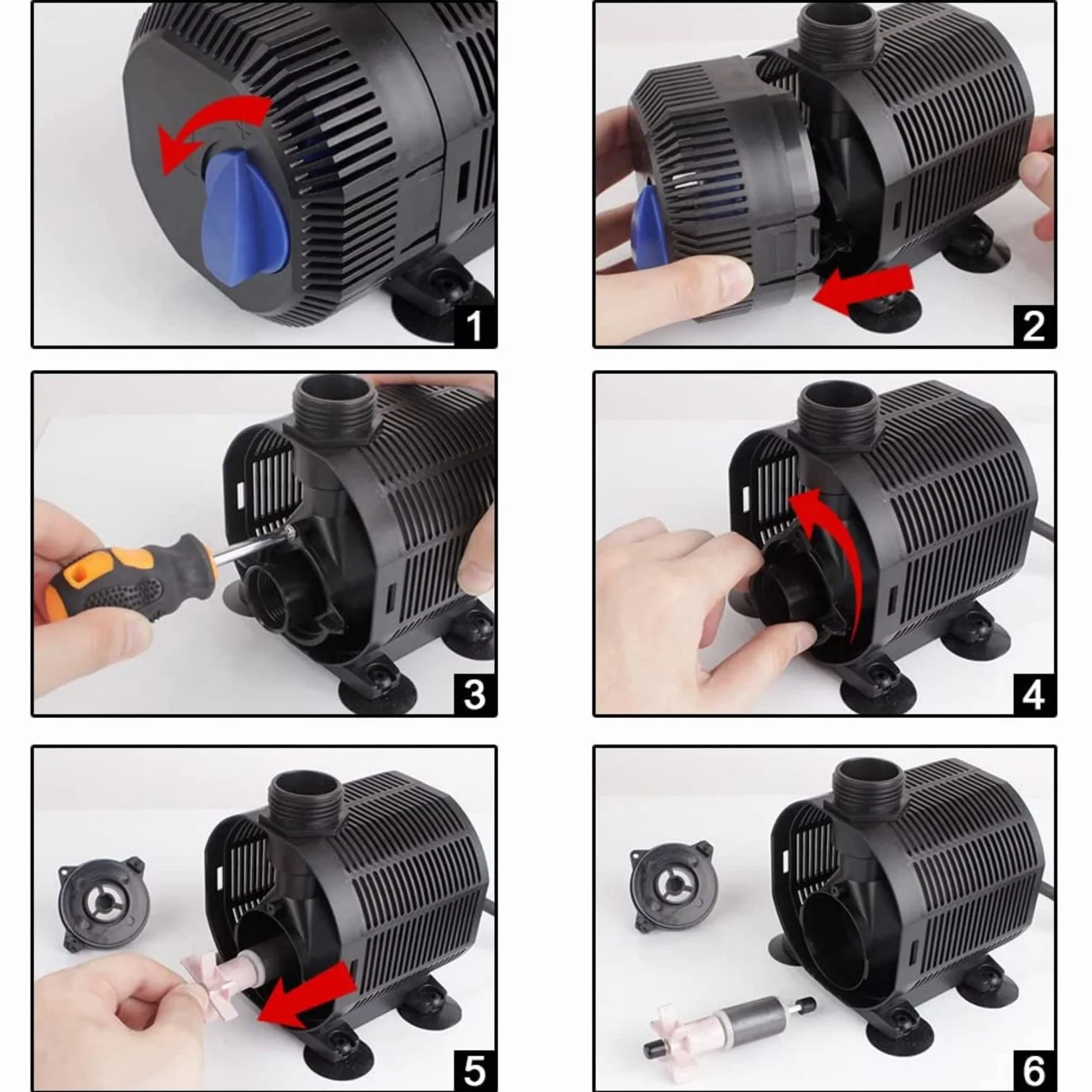 Forever Speed Eco Bomba de Estanque Para Conexión a un Filtro de Corriente - Bomba de Agua 2300L/H 35W