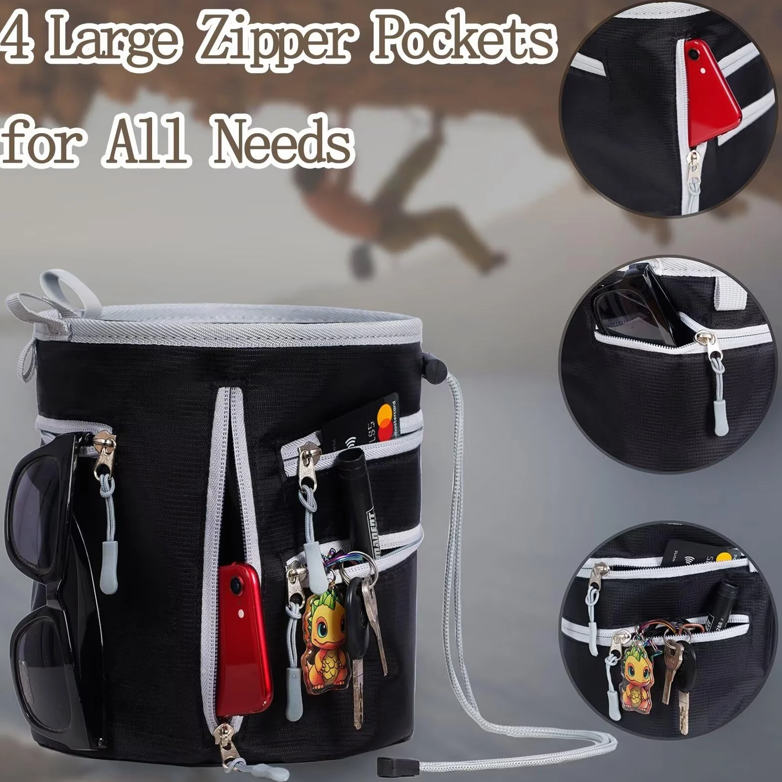 Chalkbag Boulder Chalk Bag - Bolsa de tiza para boulder